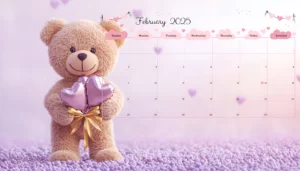 February 2025 wallpaper